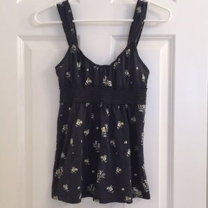 abercrombie floral top
